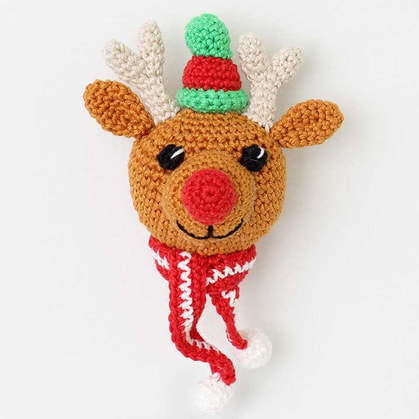Picture of Crochet Reindeer Head